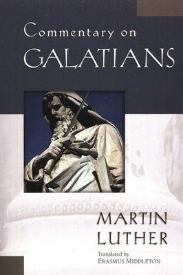 Commentary on Galatians by Martin Luther for sale on Hein Ventures' bookstore in Alberta