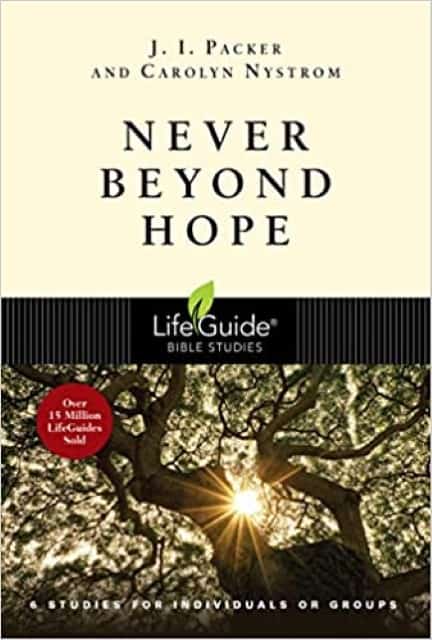 Never Beyond Hope Bible Study by J.I Packer and Carolyn Nystrom for sale on Hein Ventures' bookshop