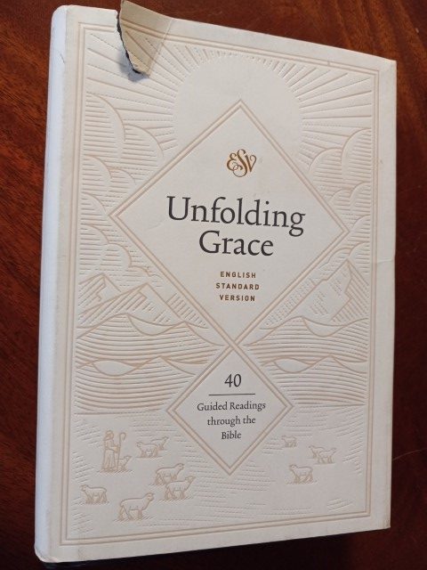 Unfolding Grace ESV: 40 Guided Readings Through the Bible available on Hein Ventures' Bookshop