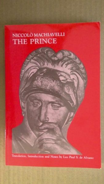 The Prince by Niccolo Machiavelli for sale on Hein Ventures' bookstore Alberta, Canada