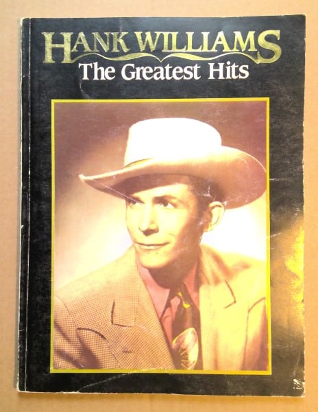 Hank Williams The Greatest Hits Piano/Vocal/Chords Book for sale