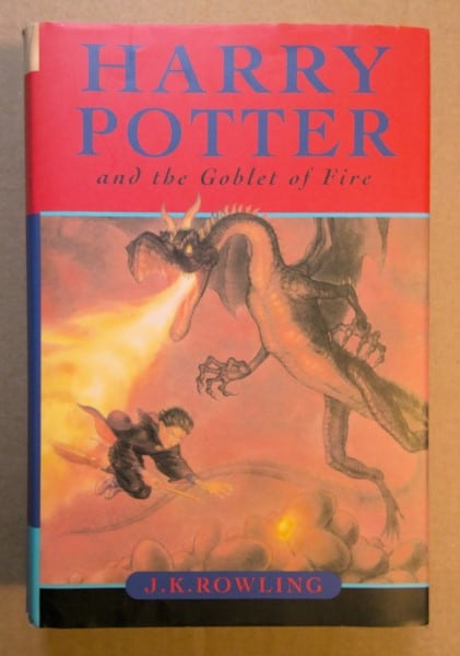 J.K. Rowling: Harry Potter Goblet Of Fire Hardcover Raincoast 2000 Edition for sale