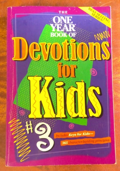 The One Year Book of Devotions for Kids #3 for sale on heinventures.ca