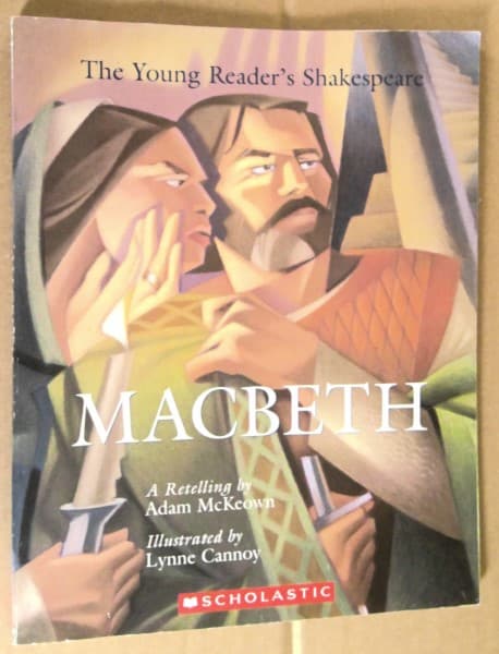 Macbeth The Young Reader's Shakespeare by Scholastic for sale on Hein Ventures' Bookshop