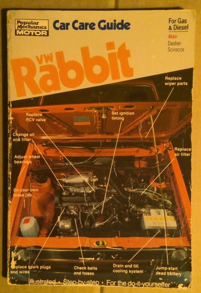 Volkswagen Rabbit Car Care Guide - Popular Mechanics 1981 for sale