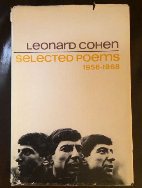 Leonard Cohen Selected Poems 1956-1968 for sale