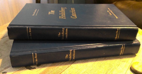 Sermons on the Heidelberg Catechism by Rev. A.M. den Boer 2 volume set for set