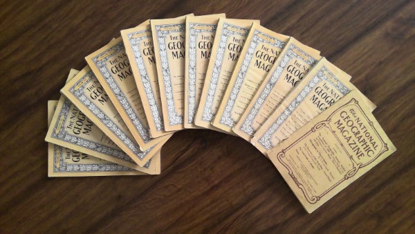 1910 National Geographic Complete Set (12 issues) for sale