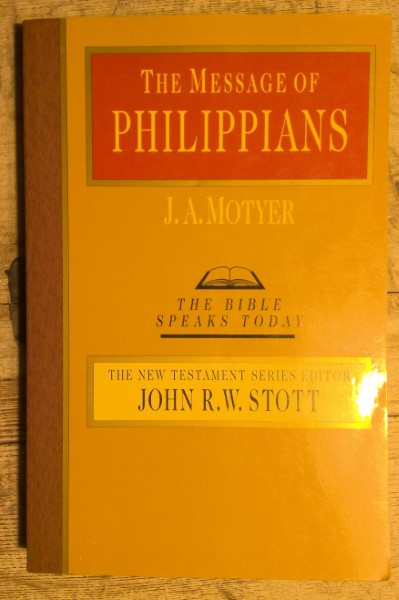 The Message of Philippians by J.A. Motyer for sale