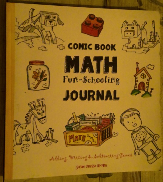 Comic Book Math Fun-Schooling Journal for sale on Hein Ventures' Bookshop