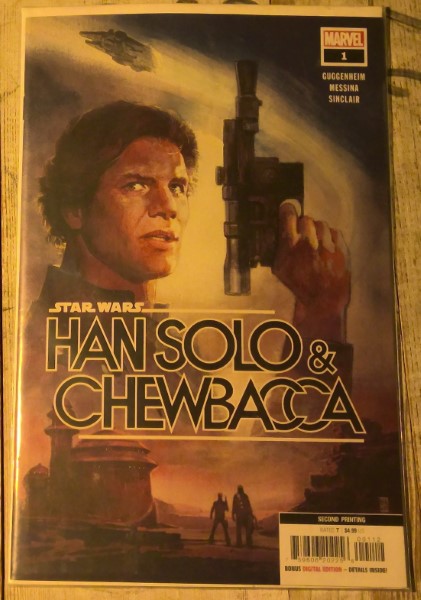 Star Wars Han Solo and Chewbacca Marvel #1 Comic available on Hein Ventures' online Bookstore