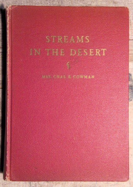 Streams in the Desert by Mrs. Chas E. Cowman for sale