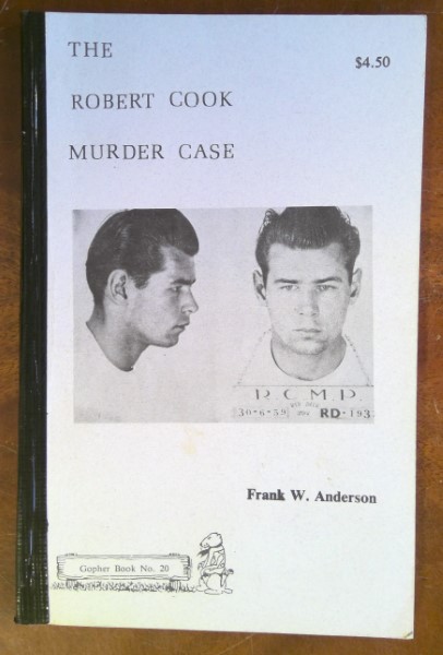 The Robert Cook Murder Case by Frank W. Anderson for sale