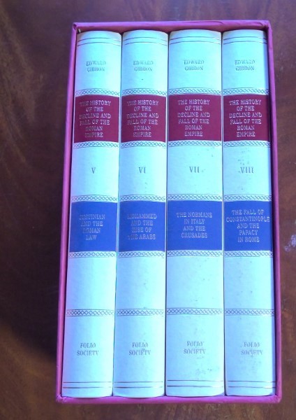 The History of the Decline and Fall of the Roman Empire by Edward Gibbon Vol5-8 for sale