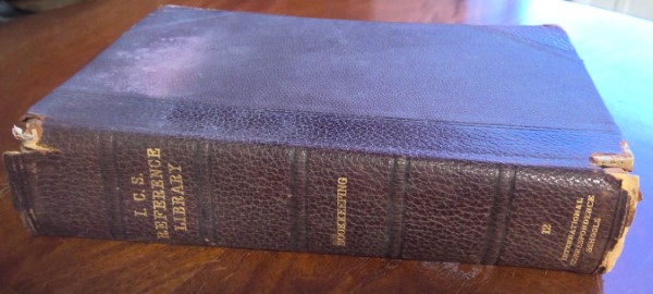 I.C.S. Reference Library 1904 Bookkeeping Book (Antique) for sale