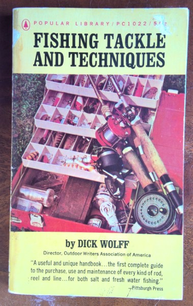 Fishing Tackle and Techniques by Dick Wolff for sale