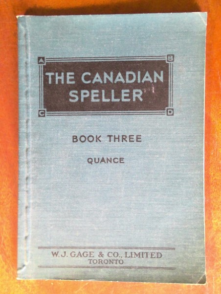 The Canadian Speller: Book 3 by Frank M. Quance for sale