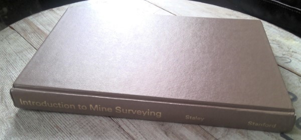 Introduction of Mine Surveying by W.W. Staley for sale