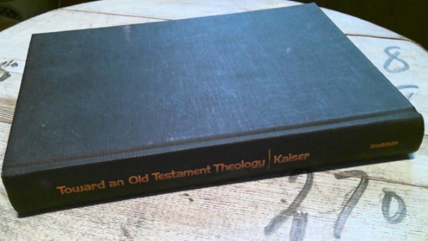 Toward an Old Testament Theology by Walter C. Kaiser, Jr. for sale