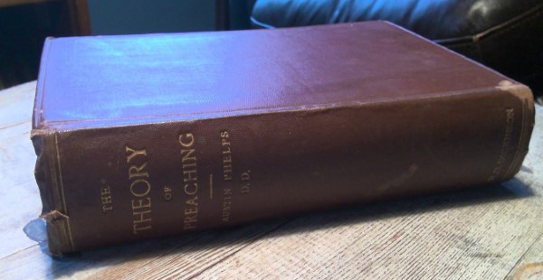 The Theory of Preaching by Austin Phelps for sale