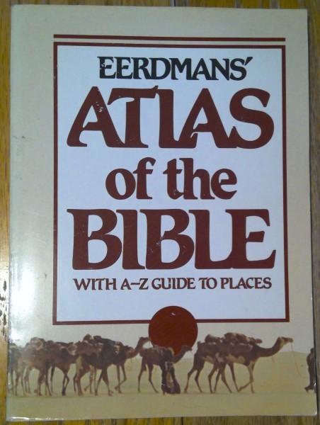 Eerdmans' Atlas of the Bible with A-Z Guide to Places for sale