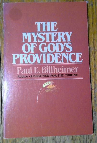 The Mystery of God's Providence by Bill E. Billheimer for sale