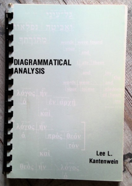 Diagrammatical Analysis by Lee L. Kantenwein for sale