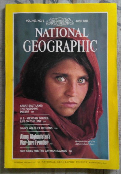 June 1985 National Geographic "Afghan Girl" Issue for sale