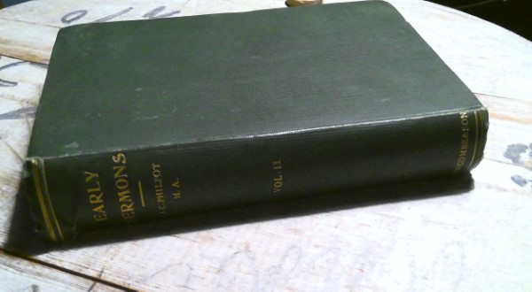 Early Sermons by J.C. Philpot Vol2. for sale