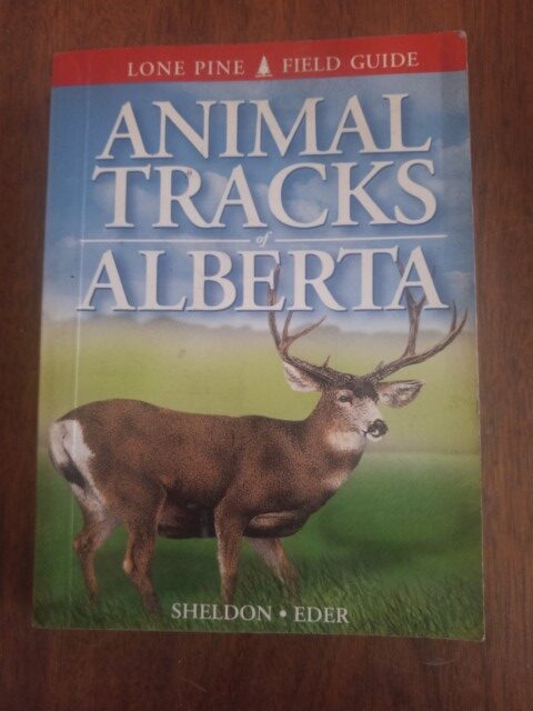 Animal Tracks of Alberta by Ian Sheldon and Tamara Eder for sale on Hein Ventures' Bookshop