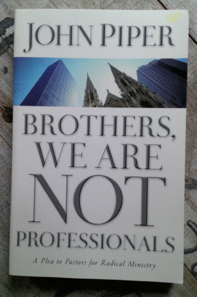 Brothers We are Not Professionals: A Plea to Pastors for Radical Ministry by John Piper for sale