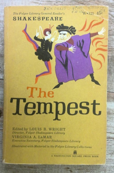 The Tempest by William Shakespeare for sale