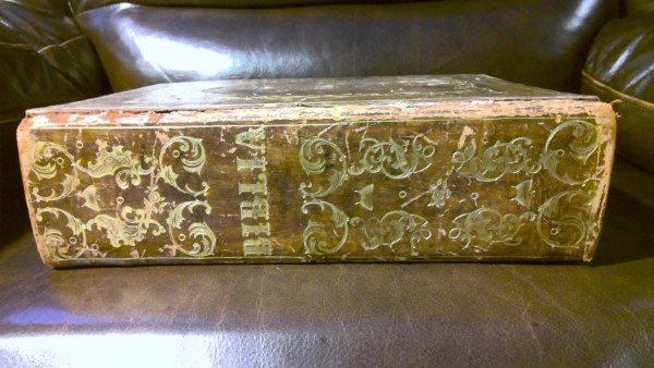 Antique Large 1852 Finnish Biblia - Bible. for sale