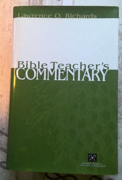 Bible Teacher's Commentary by Lawrence O. Richards for sale