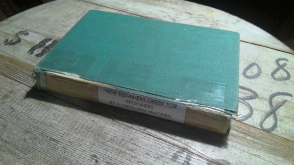 New Testament Greek for Beginners by J. Gresham Machen for sale