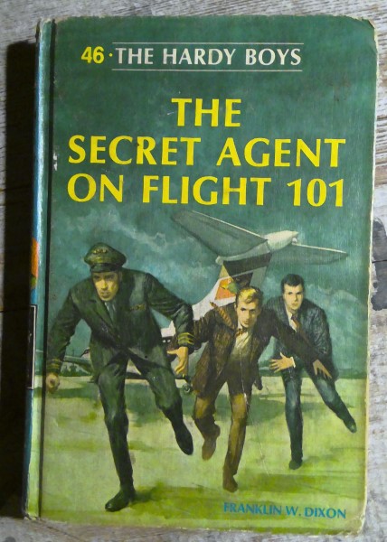 The Secret Agent on Flight 101 by Franklin W. Dixon - Hardy Boys #46 for sale