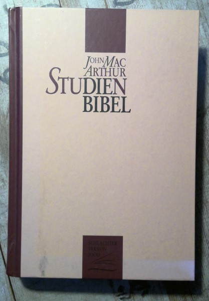 John MacArthur Studien Bibel Schlachter Version 2000 - German Study Bible for sale