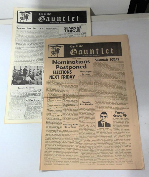 Vintage University of Calgary The Gauntlet Vol 2 #3 & 4 1961 for sale