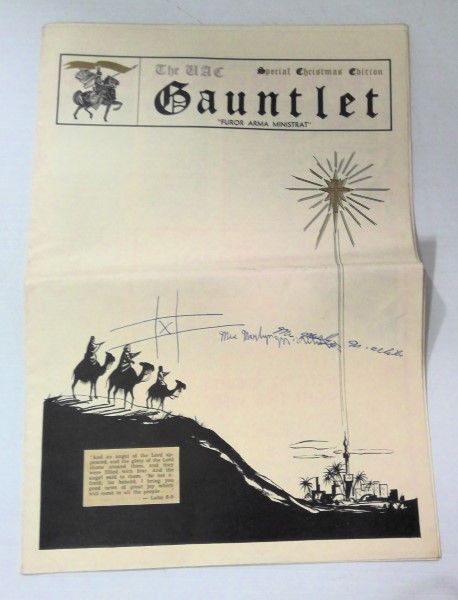 Vintage University of Calgary The Gauntlet Special Christmas Ed. 1960 for sale