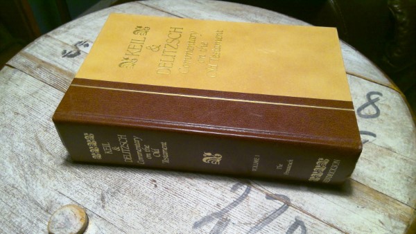 Keil & Delitzch Commentary on the Old Testament - Vol. 1 The Pentateuch for sale