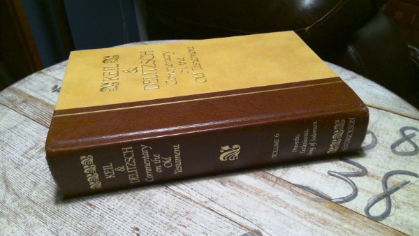 Keil & Delitzch Commentary on the Old Testament - Vol. 6 for sale