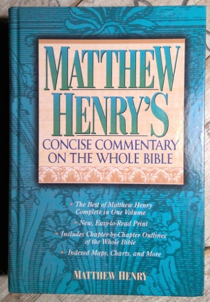 Matthew Henry's Concise Commentary on the Whole Bible for sale