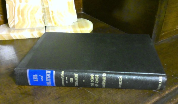 Keil and Delitzsch Commentaries on the Old Testament The Song of Songs & Ecclesiastes for sale