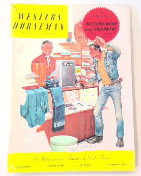 The Western Horseman Magazine - May 1959 for sale