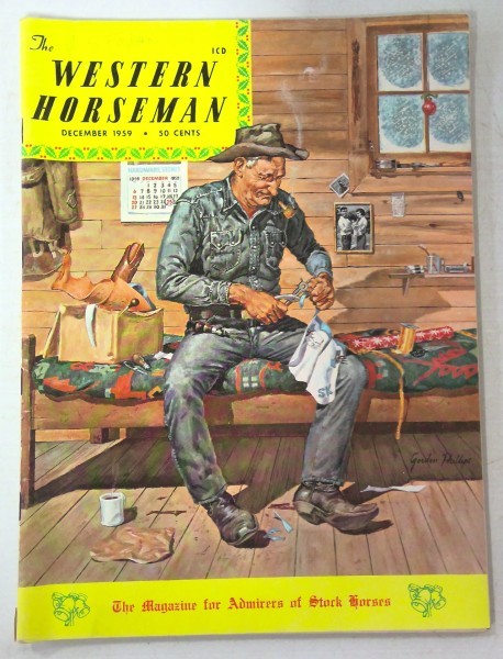 The Western Horseman Magazine – December 1959 for sale