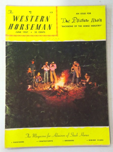 The Western Horseman Magazine – June 1957 for sale