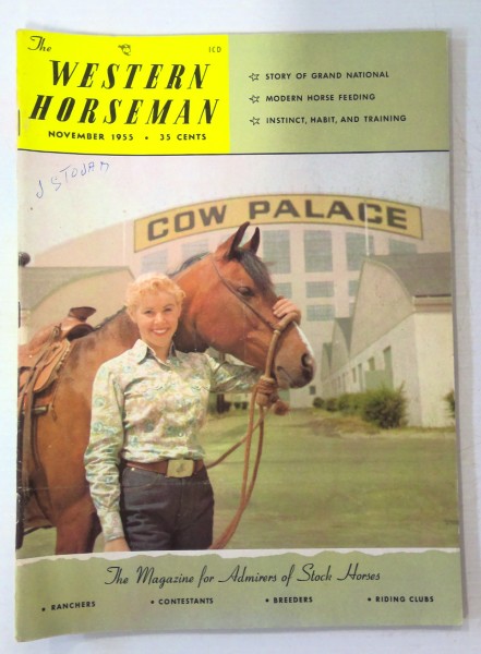 The Western Horseman Magazine – November 1955 for sale